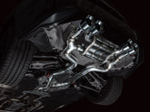 AWE SwitchPath™ Exhaust for BMW G87 M2 - Chrome Silver Tips - Mounted